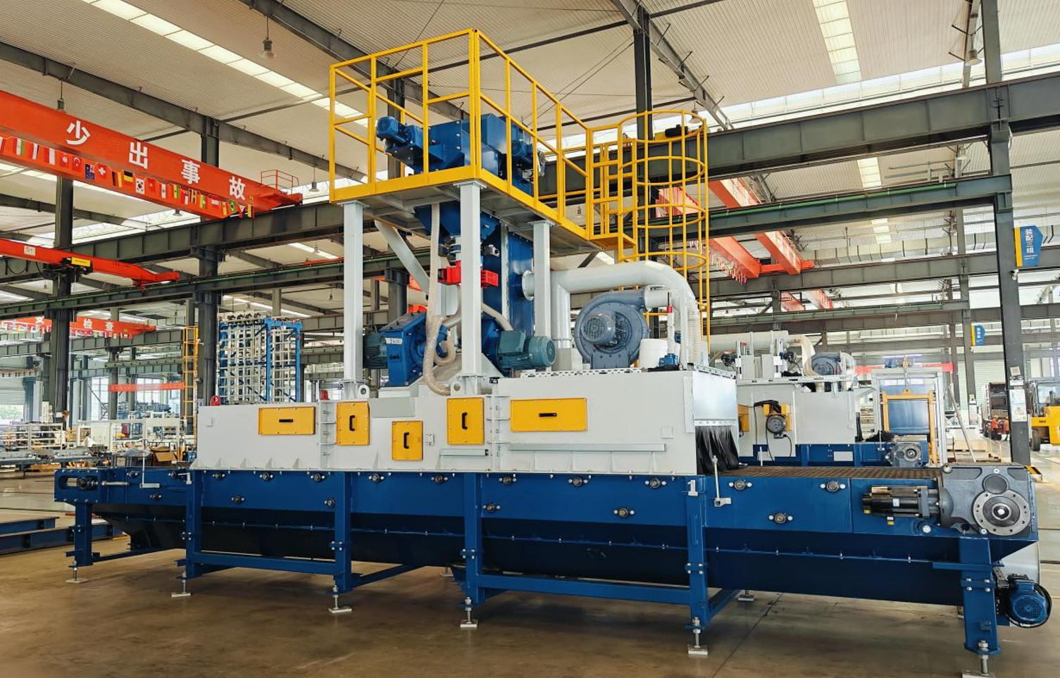 ឧបករណ៍កែច្នៃបន្ទាប់បន្សំរបស់ Quangong ឆ្លងកាត់ការធ្វើឱ្យប្រសើរឡើងយ៉ាងទូលំទូលាយ ដើម្បីពង្រឹងការផលិតប្លុកស្តង់ដារ